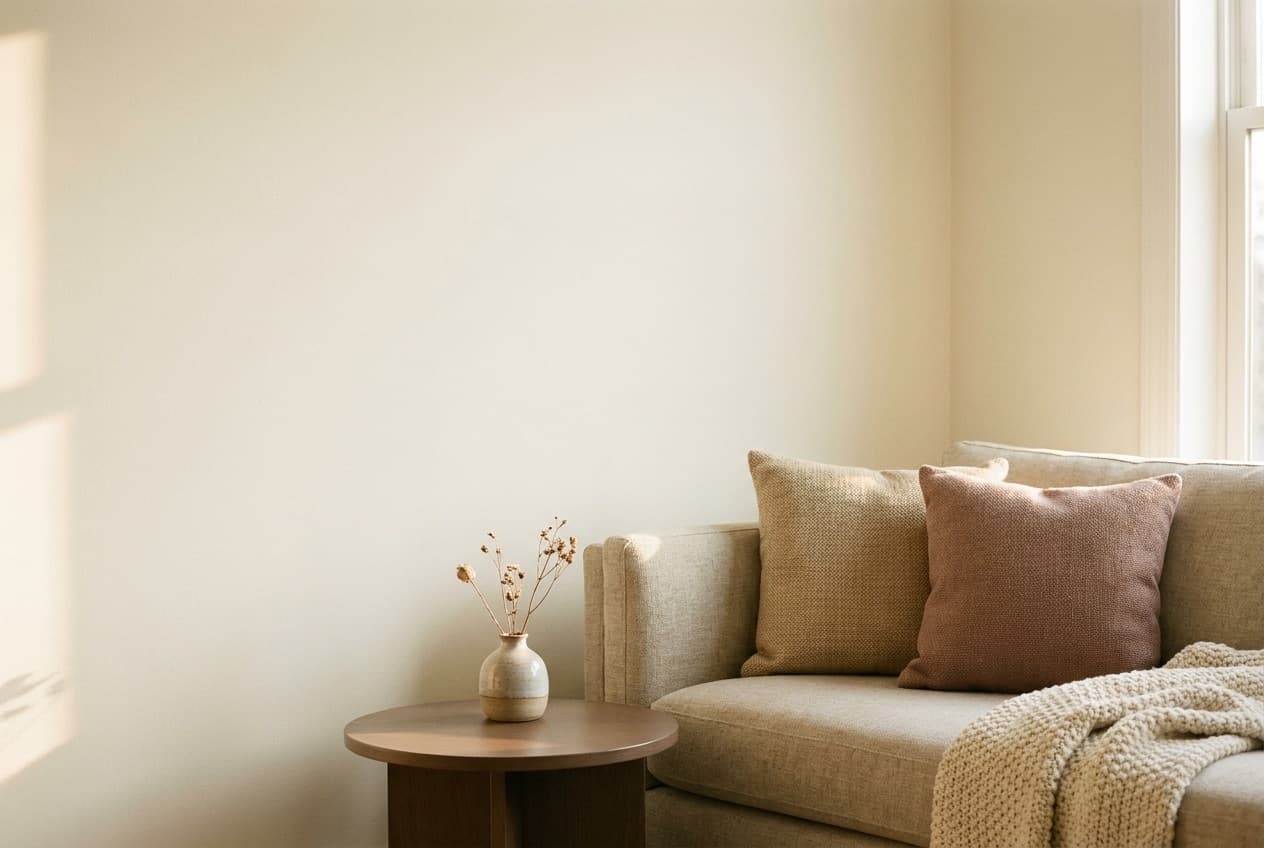Living Room — a styled editorial scene