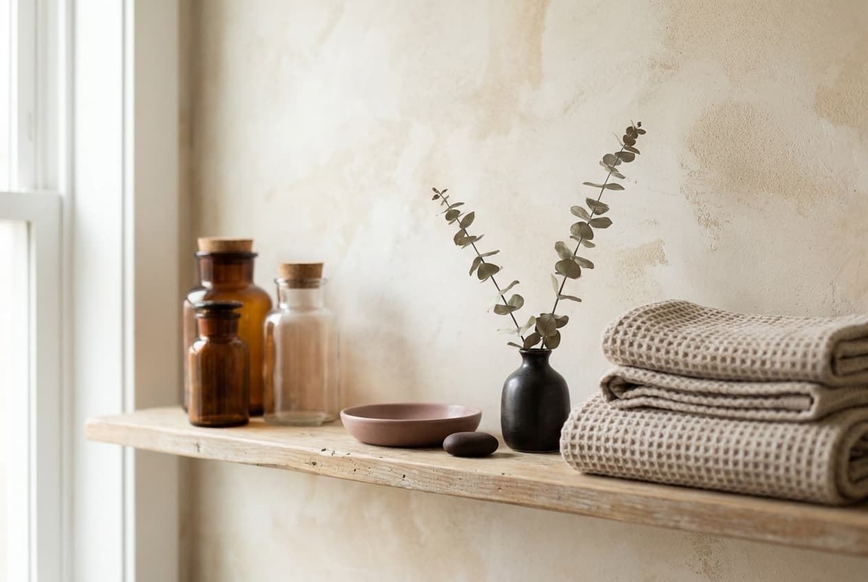 Bathroom — a styled editorial scene