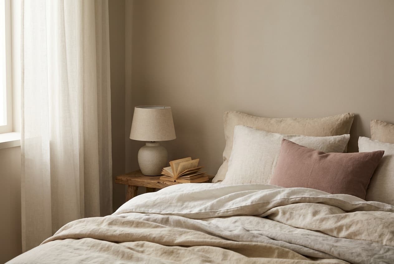 Bedroom — a styled editorial scene