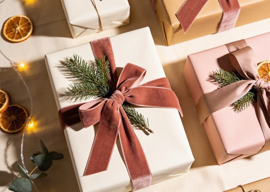 Gifts — a styled editorial scene
