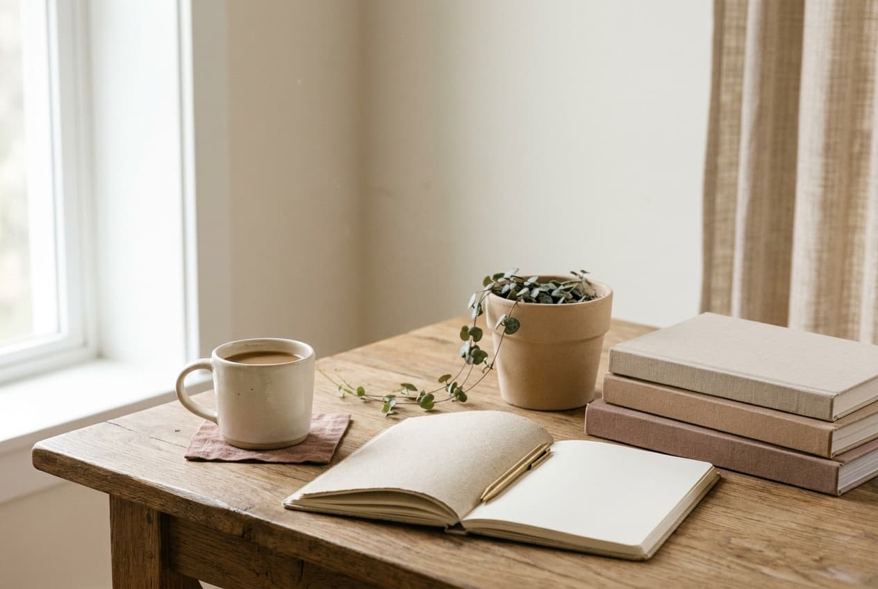 Home Office — a styled editorial scene